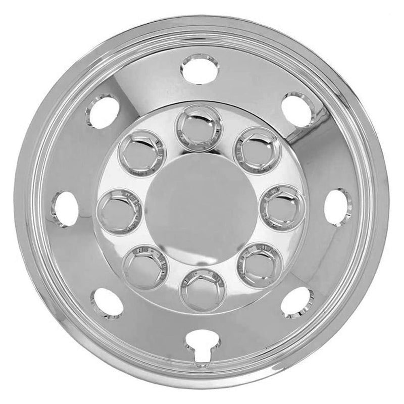 603C 16" Bulbous Chrome Wheeltrim - Milenco - Van Life Living