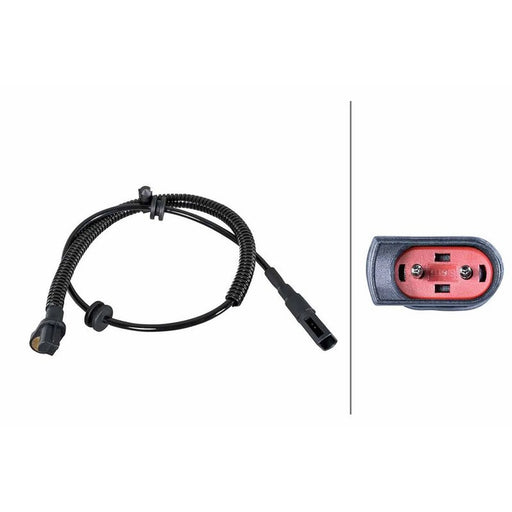 Hella ABS Wheel Speed Sensor Rear Right 6PU 358 252-271