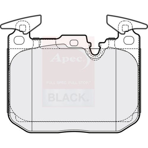 Apec Front Brake Pad Set PAD2170B