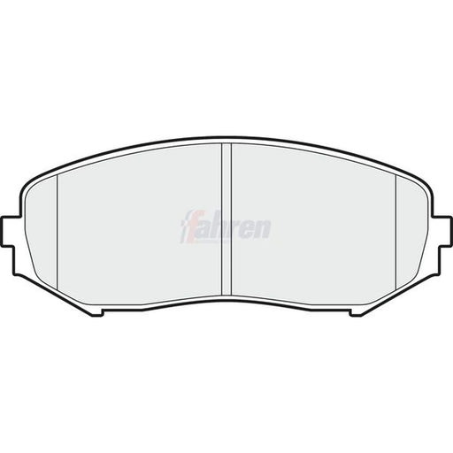 Fahren Front Brake Pad Set FBP3642