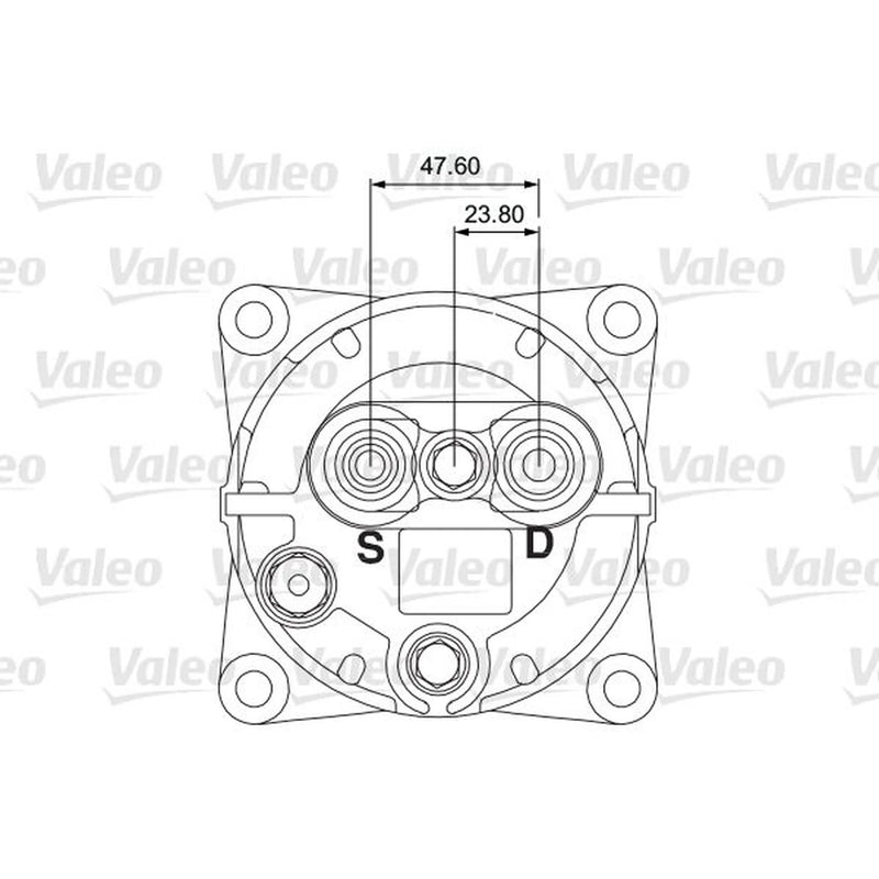 Valeo Air Conditioning Compressor 815904