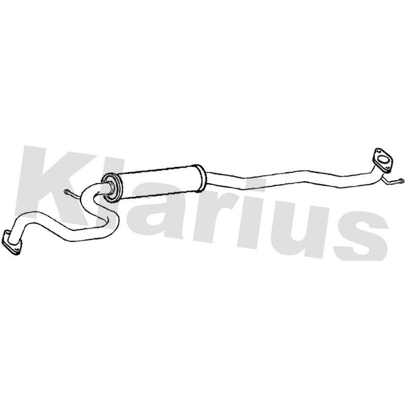 Klarius Box With Centre Pipe Centre HA488G