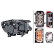 Hella Headlight Headlamp H10W Left 1EL 009 043-411