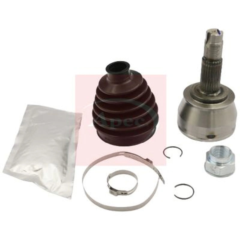 Apec CV Axle Shaft Assembly Wheel Side ACV1102