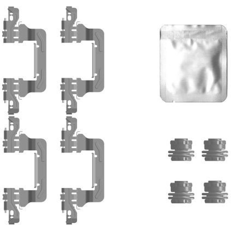 Mintex Brake Pad Accessory Fitting Kit Rear MBA0130