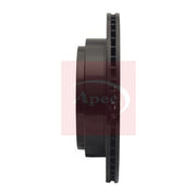 Apec 2 x Vented Rear Brake Discs DSK2255-x2