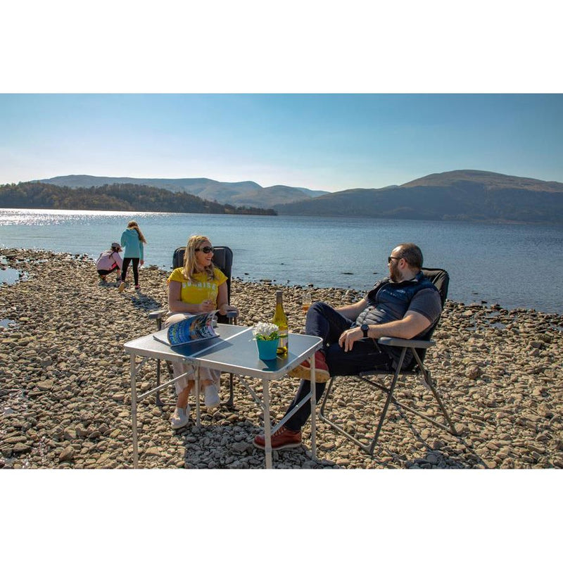 Vango Granite Duo 90 Height Adjustable Folding Camping Table - Vango - Van Life Living