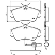 Mintex Front Brake Pad Set MDB2177
