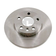 Febi 2 x Solid Front Brake Discs 14104-x2