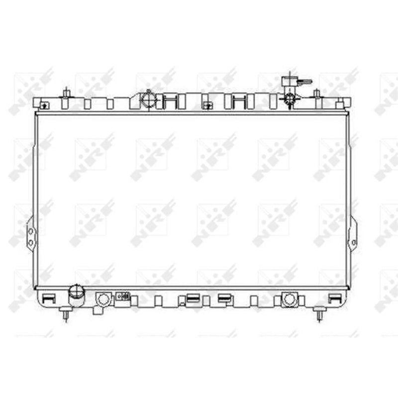 NRF Engine Radiator 53357