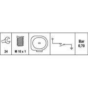 Hella Oil Pressure Sensor Switch 6ZL 008 280-031