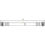 NAPA Brake Hydraulic Hose Line inner NBH1149