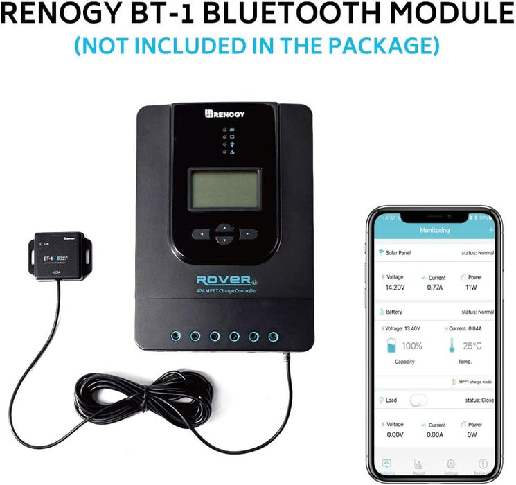 Renogy Rover 12V 30A MPPT Charge Controller - Dyna-mo Solar - Van Life Living