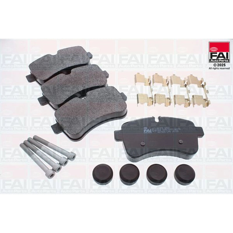 FAI Rear Brake Pad Set BP472