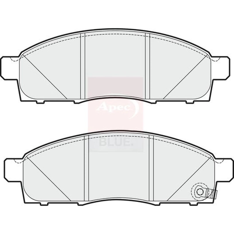 Apec Front Brake Pad Set PD3348