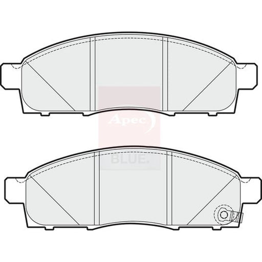 Apec Front Brake Pad Set PD3348