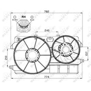 NRF Engine Cooling Fan 47451