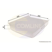 Comline Cabin Air Filter (Pollen Filter) EKF229