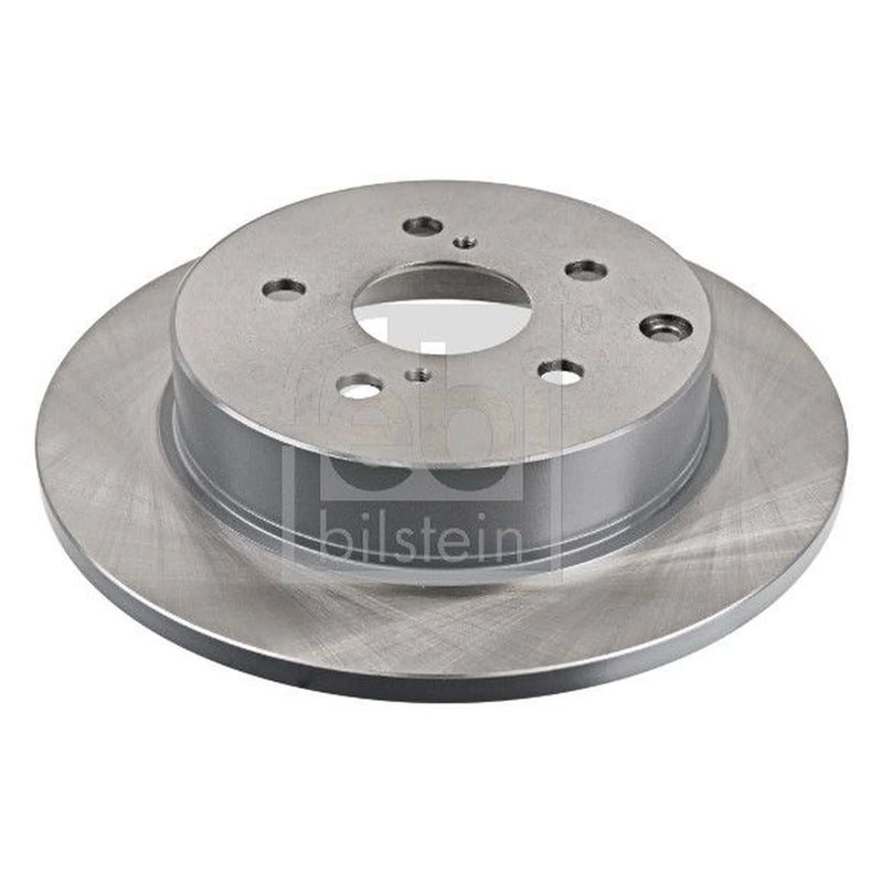 Febi 2 x Solid Rear Brake Discs 108579
