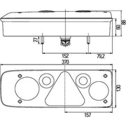 Hella Tail Light / Lamp LED Right 2VP 340 942-001