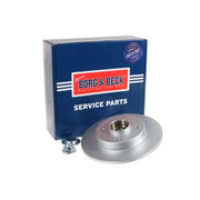 Borg & Beck 2 x Solid Rear Brake Discs BBD5796S-x2