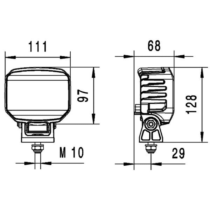Hella Worklight High 1GA 996 488-001