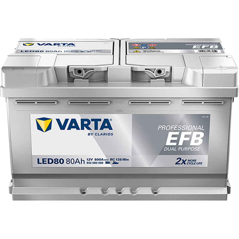 Varta Battery 12V 80Ah 800A 932080080K312
