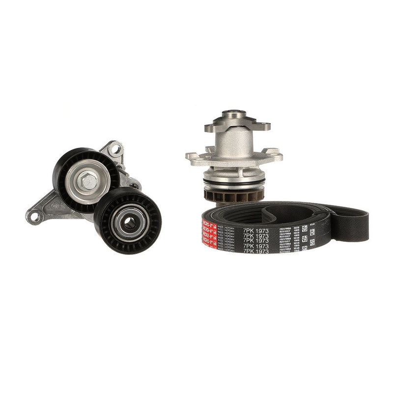 Gates Water Pump + V-ribbed Belt Kit KP17PK1973