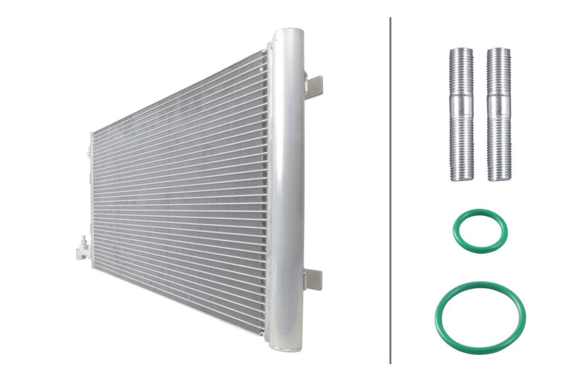 Hella Air Conditioning Condenser 8FC 366 221-121