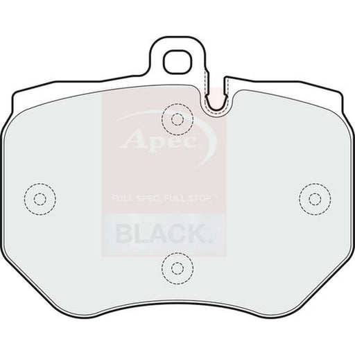 Apec Front Brake Pad Set PAD1720B