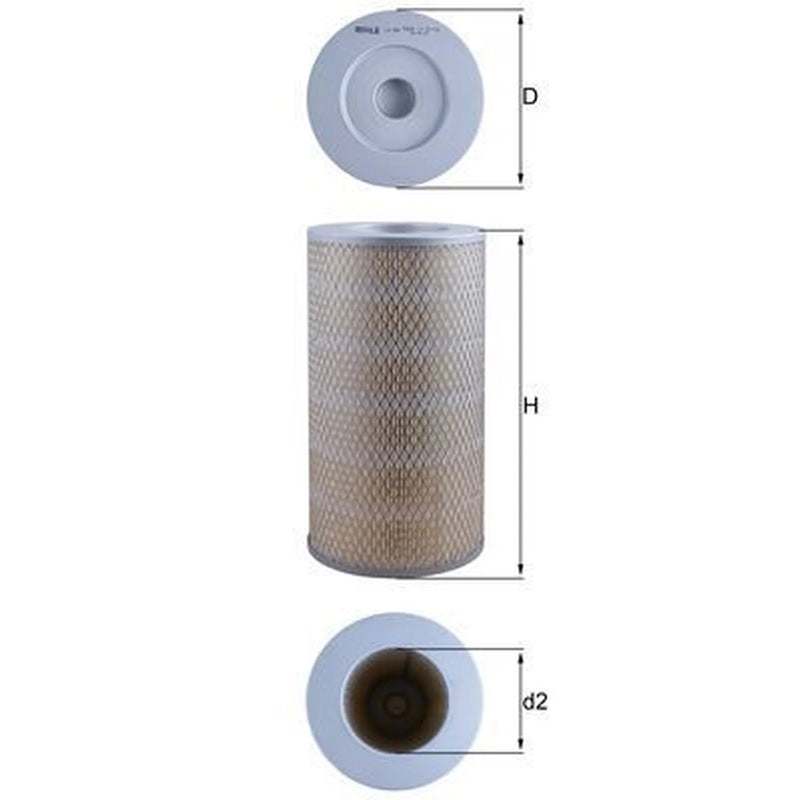 Mahle Engine Air Filter LX 941