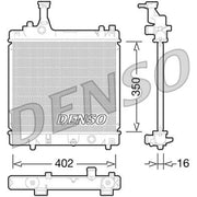 Denso Engine Radiator DRM47026