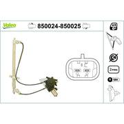 Valeo Electric Window Regulator Lifter Right Front 850025