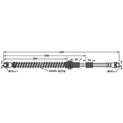 Borg & Beck Brake Hydraulic Hose Line Front Right BBH7574
