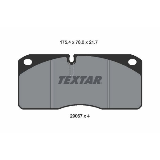 Textar Front Brake Pad Set 2906705