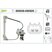 Valeo Electric Window Regulator Lifter Left Rear 850528