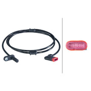 Hella ABS Wheel Speed Sensor Rear 6PU 010 039-731