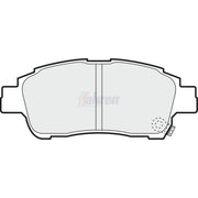 Fahren Front Brake Pad Set fits Toyota Yaris/Vitz 1999-2005 1.0 1.3 1.4