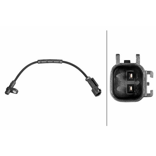 Hella ABS Wheel Speed Sensor Front 6PU 358 216-591