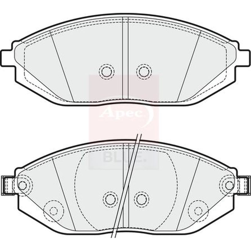 Apec Front Brake Pad Set PD3721