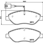 DON Front Brake Pad Set PCP1437