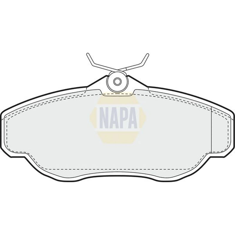 NAPA Front Brake Pad Set NBP1810