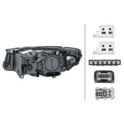 Hella Headlight Headlamp PY24W Right 1ZS 010 130-621