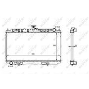 NRF Engine Radiator 53388