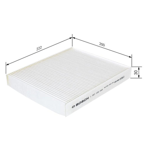 Bosch Cabin Air Filter (Pollen Filter) 1 987 432 053