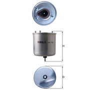 Mahle Fuel Filter Element KL 788