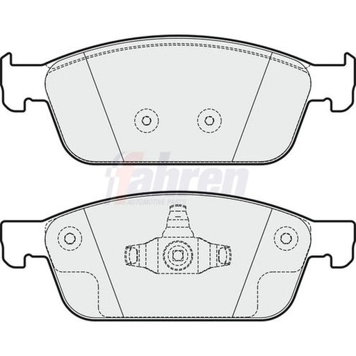 Fahren Front Brake Pad Set FBP3371