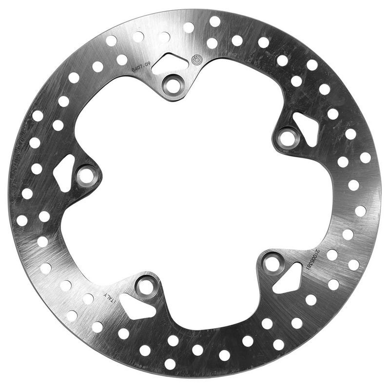 Brembo 2 x Rigid Rear Brake Disc Brake Discs 68B407G9-x2