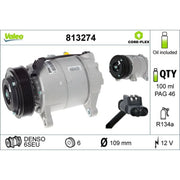 Valeo Air Conditioning Compressor 813274