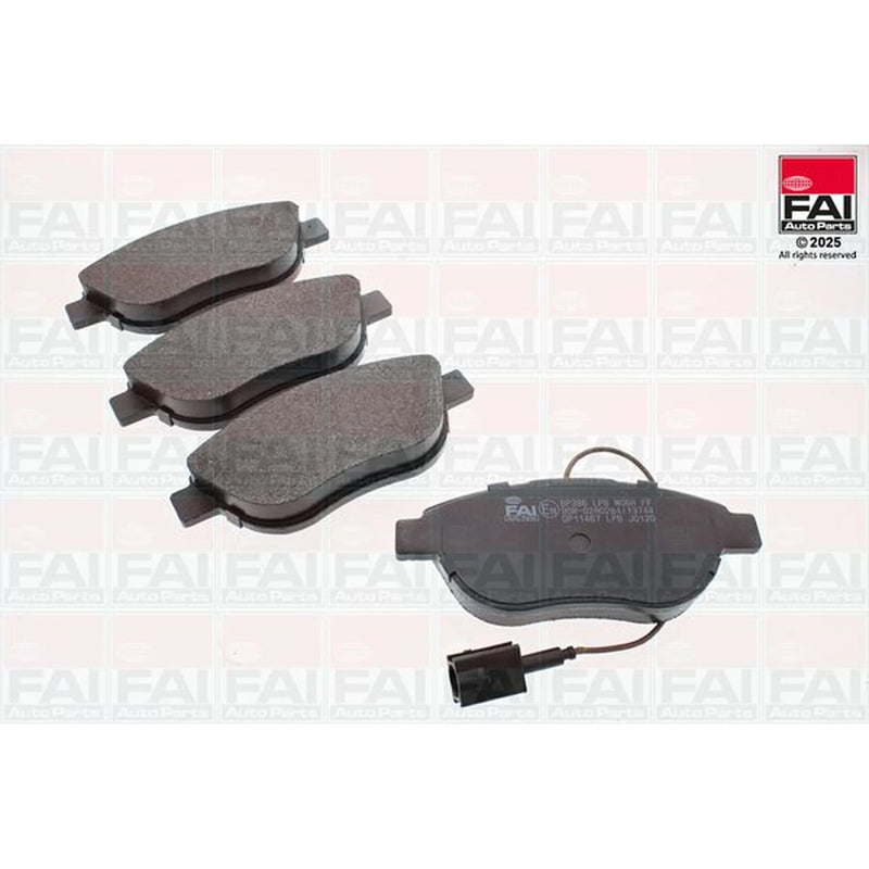 FAI Front Brake Pad Set BP386